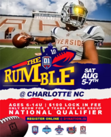 The Rumble @North Carolina- D1 National Qualifer