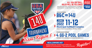 USA Softball 14U Tournament 