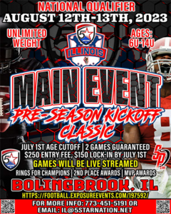The Main Event - National Youth Football Tournament Schedule