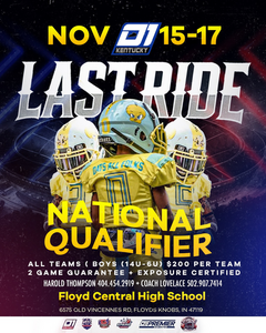 D1 Kentucky Last Ride- National Qualifier Venues