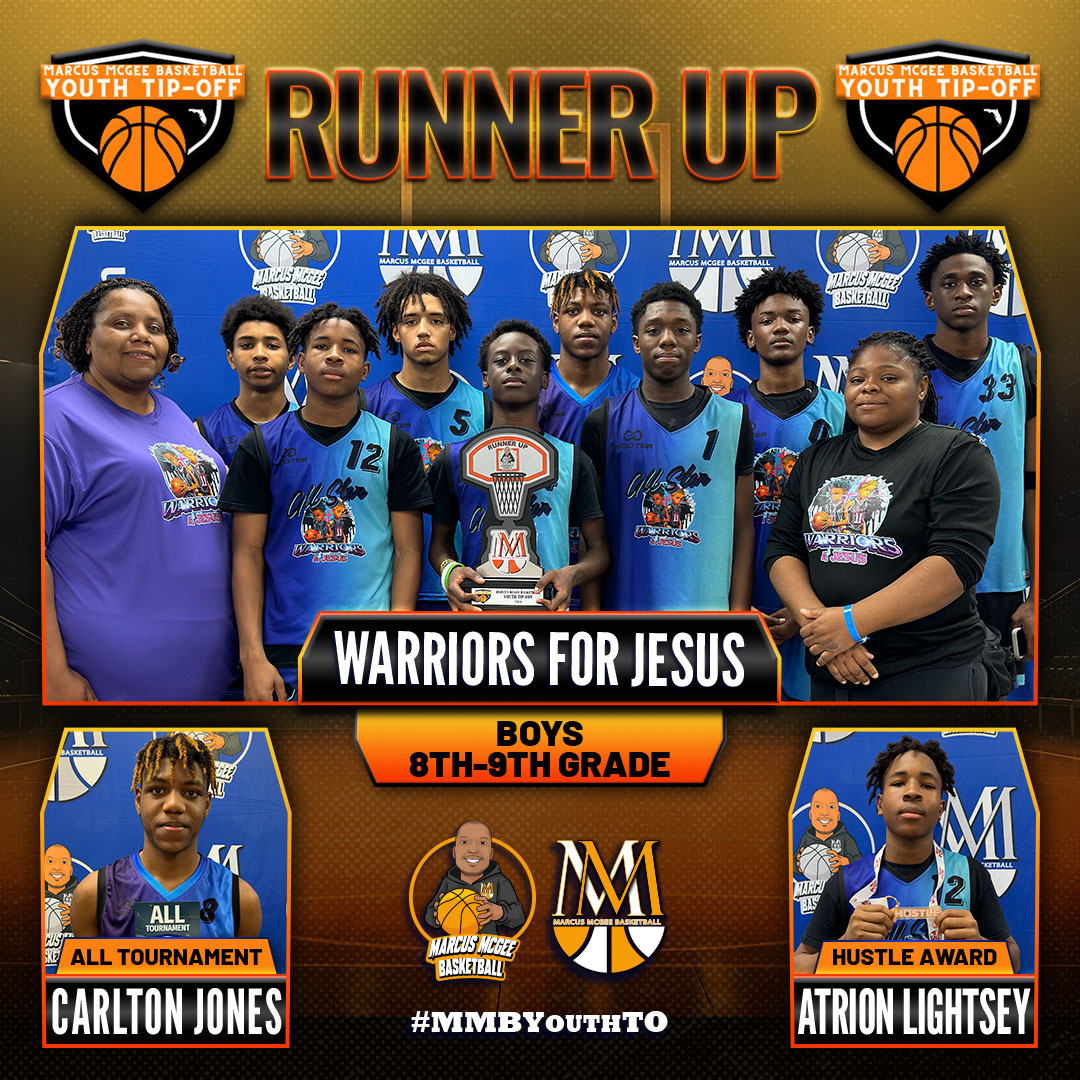 Championship - Runner Ups - Warriors for Jesus.9th