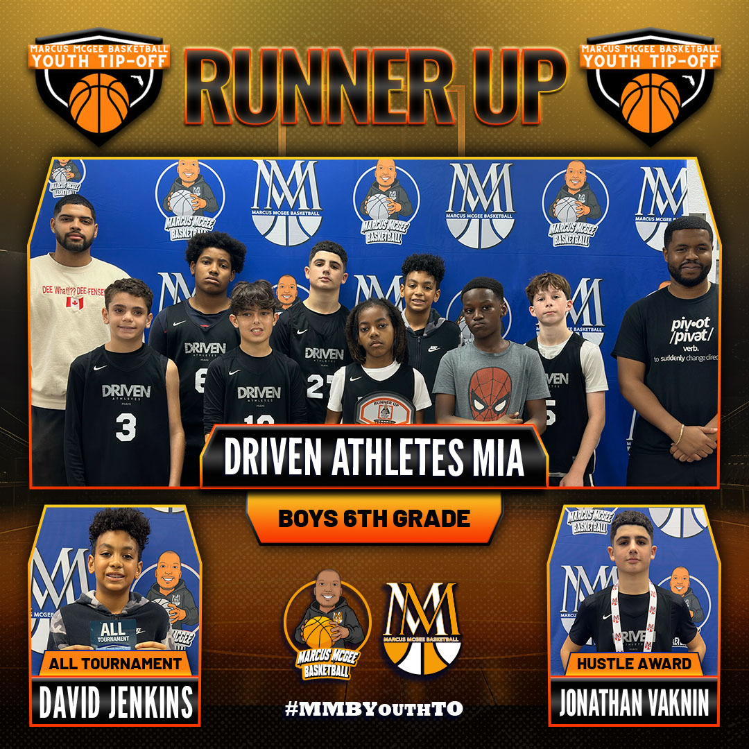 Championship - Runner Ups - DRIVEN ATHLETES MIA