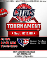 CITIUS BASEBALL TOURNAMENT