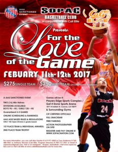 For the love of the Game Teams