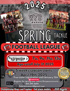 Wisconsin Football league 13u Teams