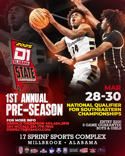 1st D1 Alabama Pre-Season State Championships