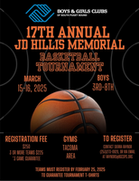 17th Annual JD Hillis Memorial Basketball Tournament