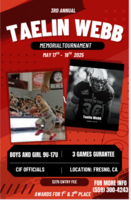 3rd Annual Taelin Webb Memorial Tournament