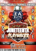 Playmaker JUNETEENTH Showdown IN DETROIT (TACKLE) CASH PRIZE