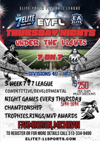 THURSDAY NIGHTS UNDER THE LIGHTS