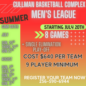CBC SUMMER MEN'S LEAGUE 25' Standings