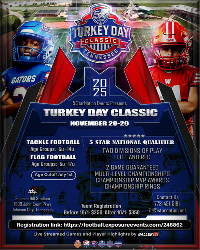 Turkey Bowl Classic - Tennessee