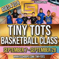 GSG - Tiny Tots Basketball Class