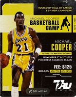 Micheal Cooper Basketball Camp
