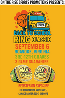 OnTheRise Sports Promotions Presents: USSSA Back to School Ring Classic 