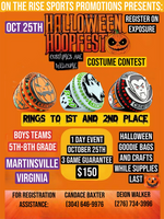 OnTheRise Sports Promotions Presents: 2nd Annual Halloween Hoopfest (Martinsville)