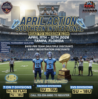YESFL APRIL ACTION SOUTHERN INVITATIONAL CHAMPIONSHIPS