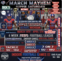 MARCH MAYHEM/BRAGGING RIGHTS SUPER WEEKENDS - MIDWEST TRAVEL LEAGUE