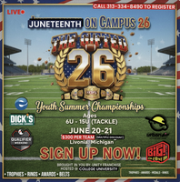 JUNETEENTH ON CAMPUS - SUMMER CHAMPIONSHIPS @ COLLEGE UNIVERSITY (OPEN INVITATIONAL)