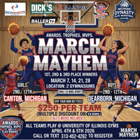 MARCH MAYHEM - OPEN INVITATIONAL - SUPER SATURDAYS (4 WEEK SATURDAY PLAY) (1 DAY PLAY OPTIONS)