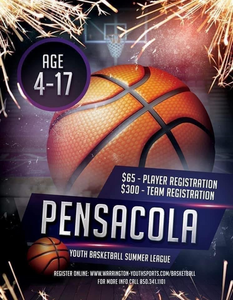 Pensacola Youth Basketball Summer League  Venues