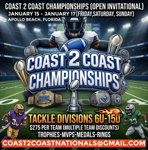 Coast 2 Coast National Championships - Open Invitational -  Venues