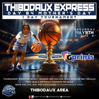 Thibodaux Express Day B4 Mother's Day Tournament
