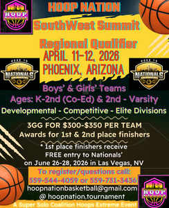 Hoop Nation Southwest Summit Regional Qualifier #5 Cinco De Mayo Weekend Venues