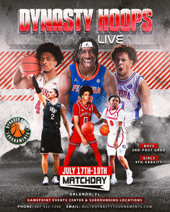 Dynasty Hoops Live! Venues