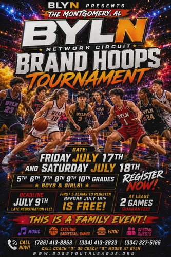 The Montgomery, AL BYLN Network Circuit Brand Hoops Tournament