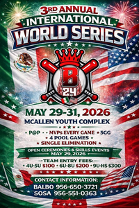 3rd Annual International World Series Venues