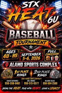 STX Heat Baseball Fundraiser Standings