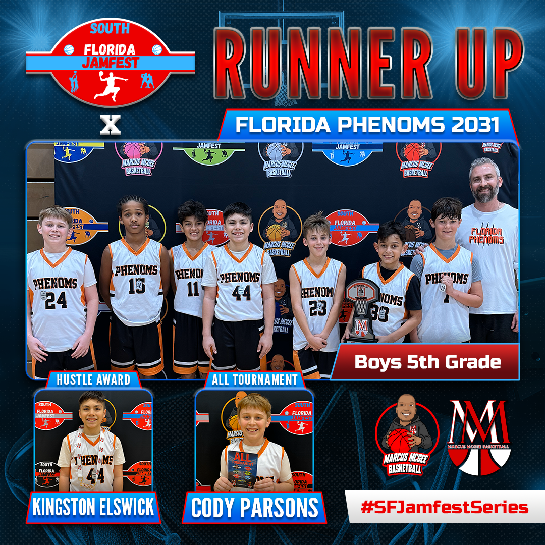 Championship - Runner Ups - Florida Phenoms 2031