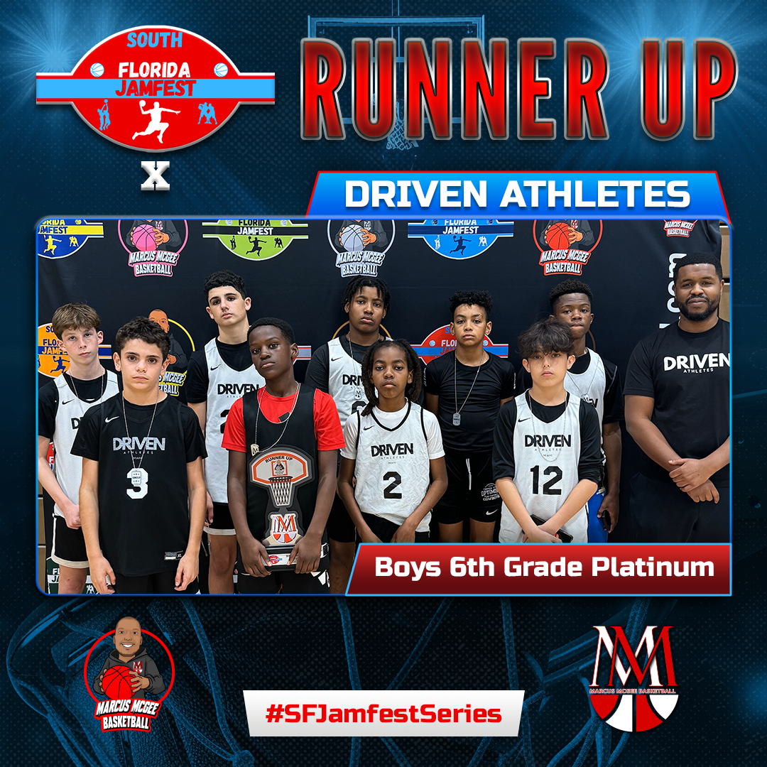 Championship - Platinum  - Runner Ups - DRIVEN ATHLETES MIA