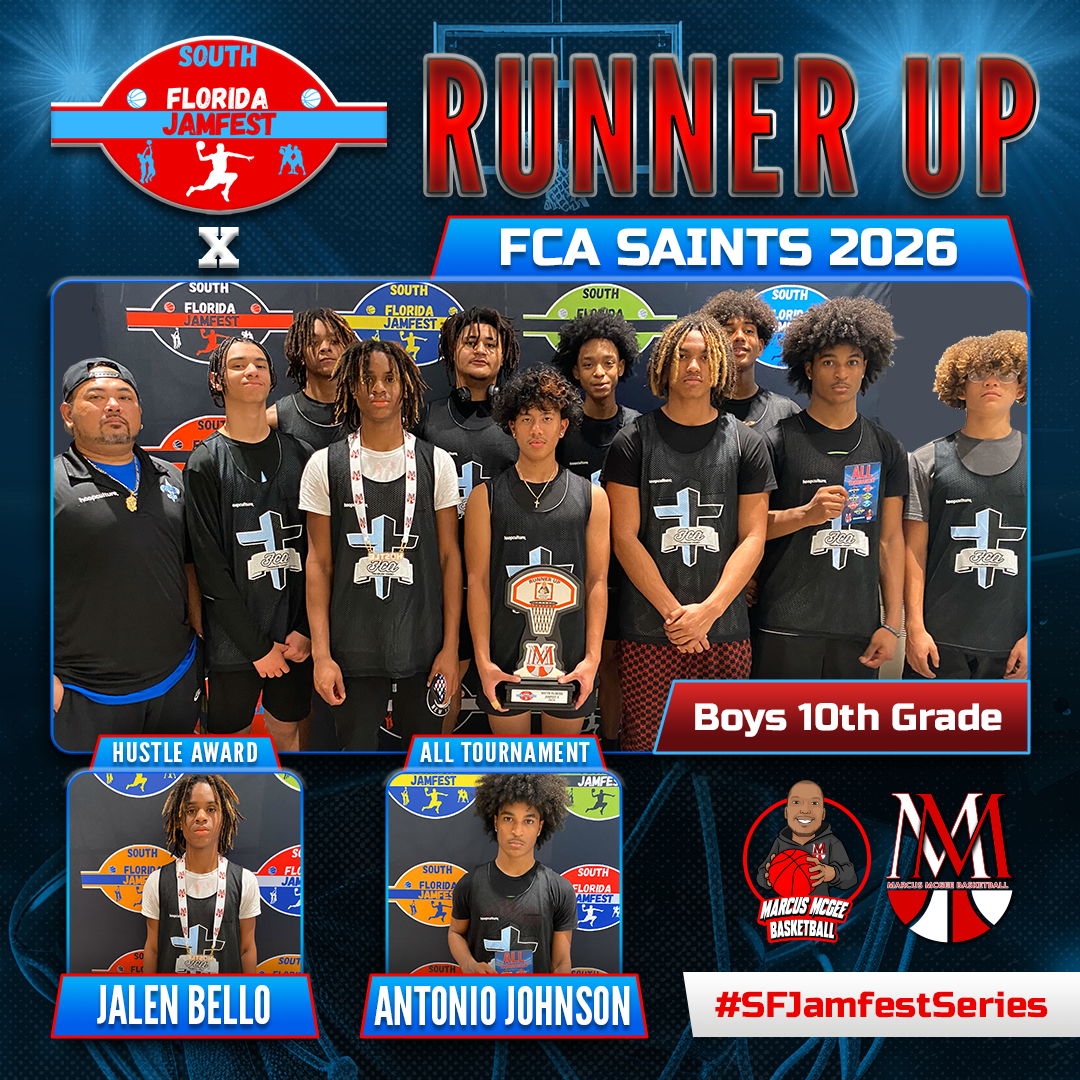 Championship - Runner Ups - FCA Saints 2026