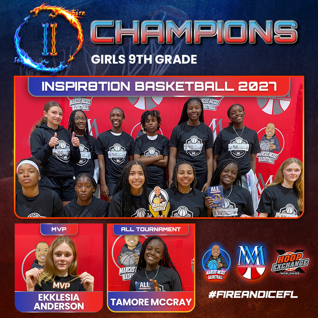 Championship - 9th - Champions - Inspir8tion Basketball 2027