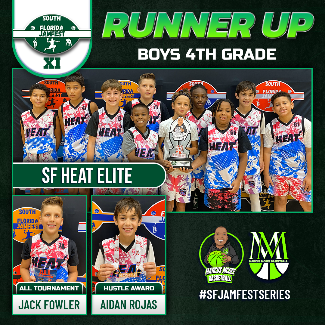 Championship - Runner Ups - SFHE 4th Grade / 2032