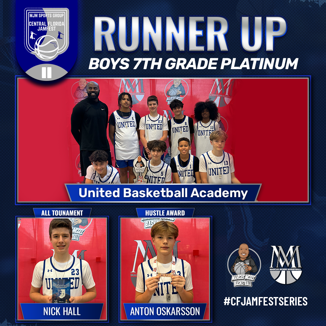 Championship - Platinum  - Runner Ups - United Basketball Academy