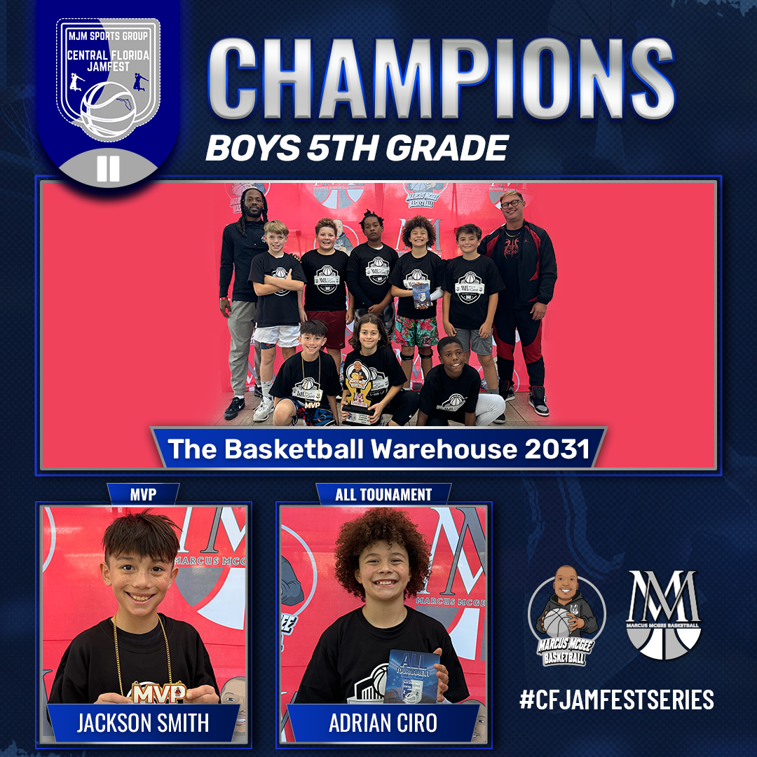Championship - Champions  - The Basketball Warehouse 2031