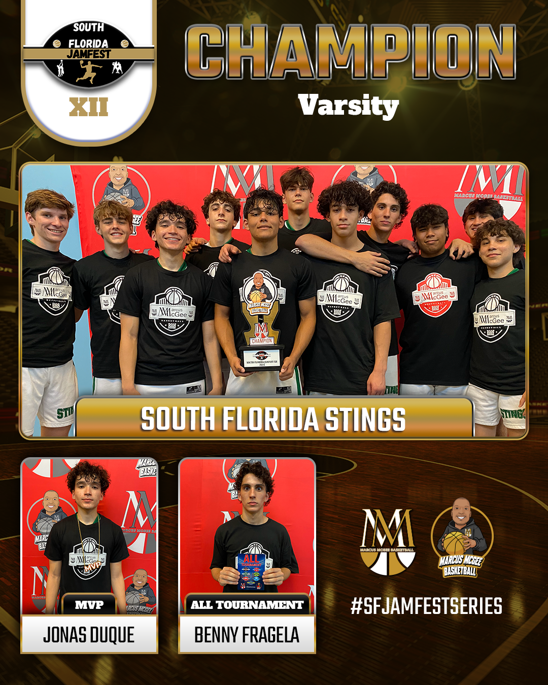 Championship - CHAMPIONS - South Florida Stings (White)