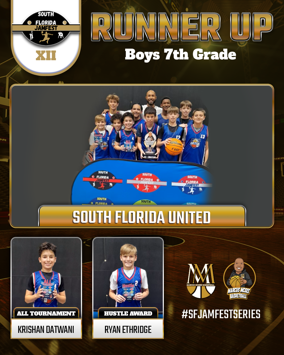 Championship - RUNNER UPS - South Florida United 