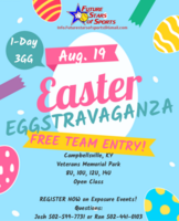 FREE ENTRY Easter Eggstraveganza 3GG