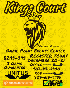 5th Annual Kings Court (Sold Out ) Teams