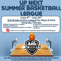 UP NEXT SUMMER BASKETBALL LEAGUE