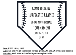 2026 13u and 14u Turftastic Classic Venues
