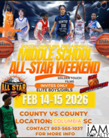 SC MIDDLE ANNUAL ALL STAR WEEKEND 