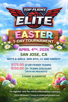 2026 Top Flight Elite Easter 1-Day Tournament
