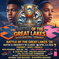 BATTLE OF THE GREAT LAKES - HOSTED @ UNIVERSITY OF ILLINOIS GYMS