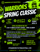 Warriors -  Spring Classic 
