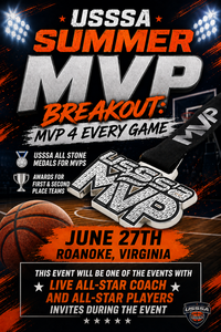 USSSA Roanoke Summer MVP Breakout: MVPs Every Game Venues